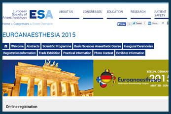 European Society of Anaesthesiology
