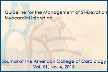 STEMI  guidelines- ACC/AHA 2013