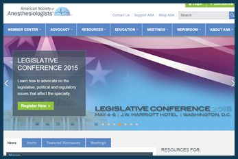 American Society of Anesthesiologists